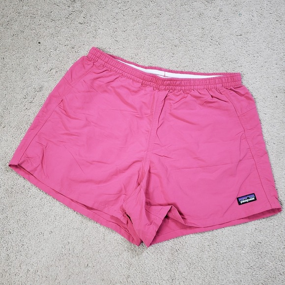 Patagonia Womens Baggie Shorts Size M Pink Outdoors Hiking Backpacking Camping - Picture 2 of 12